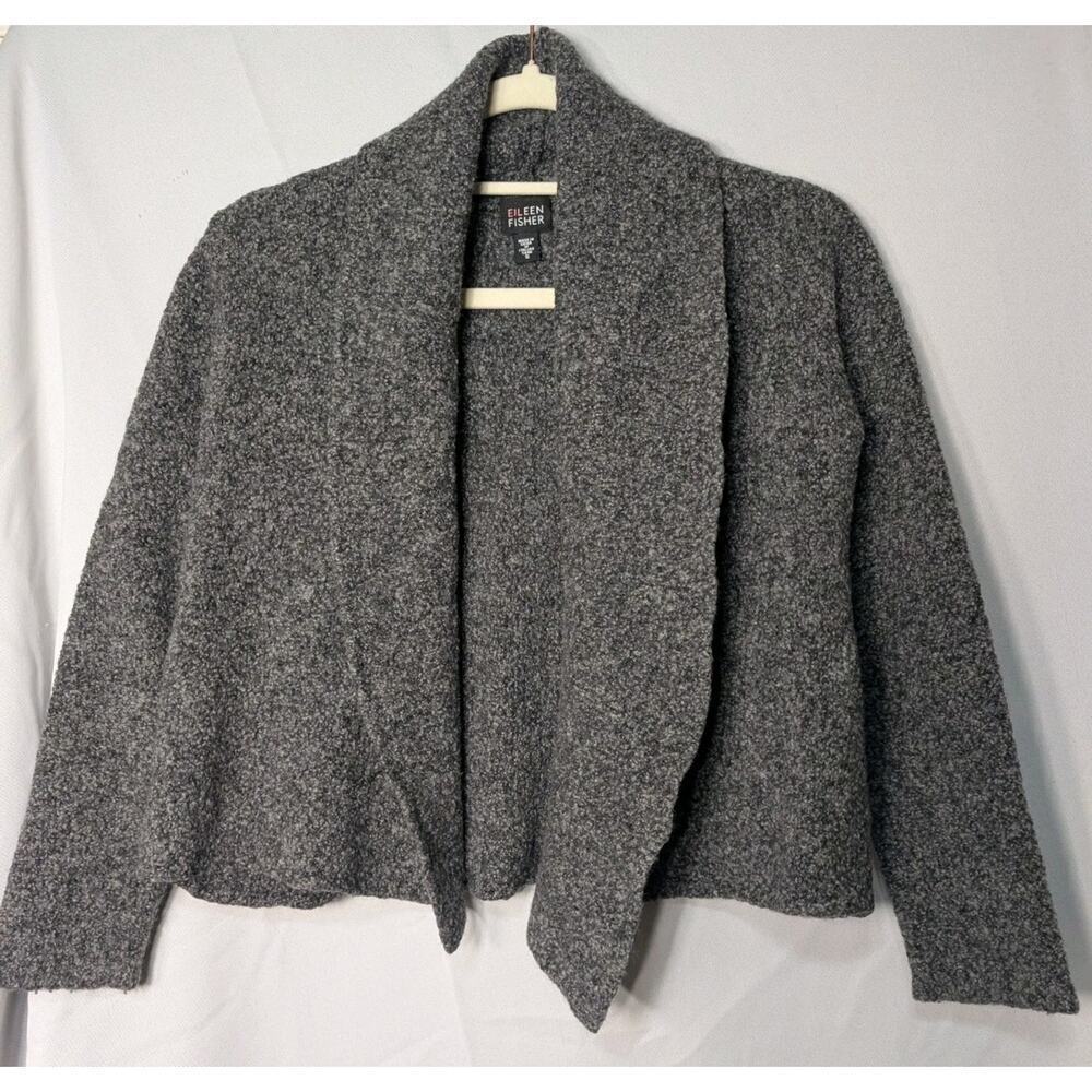 Eileen Fisher Women's Open Cardigan Sweater Merino Wool Cashmere Size S (643) - Picture 1 of 9